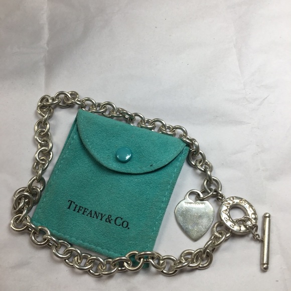 Authentic tiffany sterling silver necklace